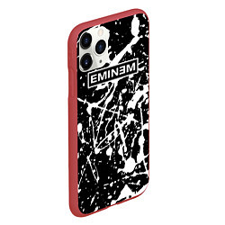 Чехол iPhone 11 Pro матовый Eminem Эминема, цвет: 3D-красный — фото 2
