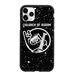 Чехол iPhone 11 Pro матовый Children of Bodom КОТ Брызги, цвет: 3D-черный