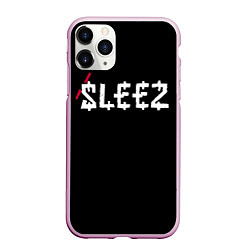 Чехол iPhone 11 Pro матовый SosMula City Morgue - SosMula Type C Sleez, цвет: 3D-розовый