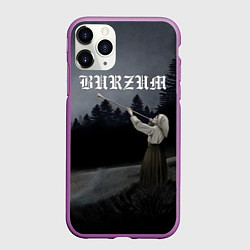 Чехол iPhone 11 Pro матовый Burzum - Filosofem, цвет: 3D-фиолетовый