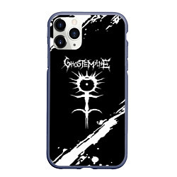 Чехол iPhone 11 Pro матовый Ghostemane trash, цвет: 3D-серый