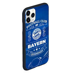 Чехол iPhone 11 Pro матовый Bayern, цвет: 3D-черный — фото 2