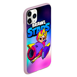 Чехол iPhone 11 Pro матовый Бонни Bonnie Empress Brawl Stars, цвет: 3D-розовый — фото 2