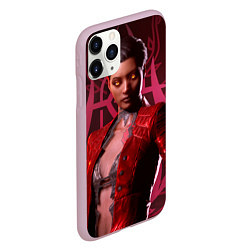 Чехол iPhone 11 Pro матовый Vampire: The Masquerade - Bloodhunt Кровавая Вальк, цвет: 3D-розовый — фото 2