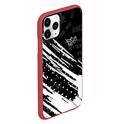 Чехол iPhone 11 Pro матовый Нойз мс, цвет: 3D-красный — фото 2