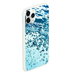 Чехол iPhone 11 Pro матовый Wave Pacific ocean, цвет: 3D-белый — фото 2
