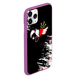 Чехол iPhone 11 Pro матовый Payton Moormeier сердце, цвет: 3D-фиолетовый — фото 2