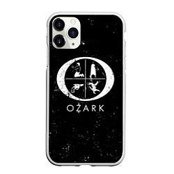 Чехол iPhone 11 Pro матовый Symbols Ozark, цвет: 3D-белый