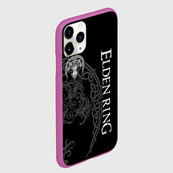 Чехол iPhone 11 Pro матовый СВЯТОЕ ДРЕВО МИКЕЛЛЫ ЕЛДЕН РИНГ, цвет: 3D-фиолетовый — фото 2