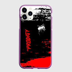 Чехол iPhone 11 Pro матовый The prodigy : дарование, цвет: 3D-фиолетовый
