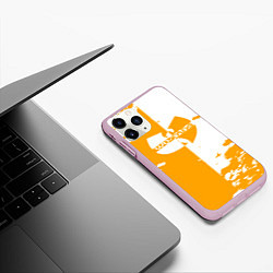 Чехол iPhone 11 Pro матовый Wu-tang clan два цвета, цвет: 3D-розовый — фото 2