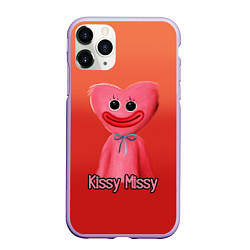 Чехол iPhone 11 Pro матовый КИССИ МИССИ KISSY MISSY, цвет: 3D-светло-сиреневый