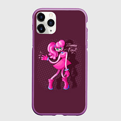 Чехол iPhone 11 Pro матовый POPPY PLAYTIME МАМА ДЛИННЫЕ НОГИ MOMMY LONG LEGS, цвет: 3D-фиолетовый
