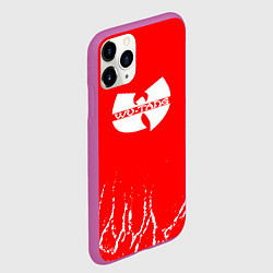 Чехол iPhone 11 Pro матовый Ву танг клан - wu tang clan, цвет: 3D-фиолетовый — фото 2