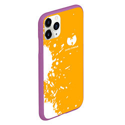 Чехол iPhone 11 Pro матовый Wu-tang clan маленькое лого, цвет: 3D-фиолетовый — фото 2