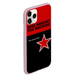 Чехол iPhone 11 Pro матовый The Collection - Rage Against the Machine, цвет: 3D-розовый — фото 2