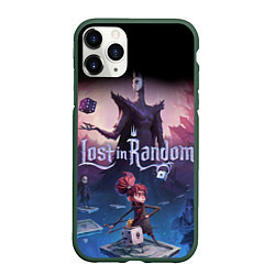 Чехол iPhone 11 Pro матовый Lost in Random