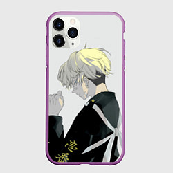 Чехол iPhone 11 Pro матовый Тифую Мацуно, цвет: 3D-фиолетовый