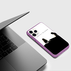 Чехол iPhone 11 Pro матовый How Did We Get So Dark? - Royal Blood, цвет: 3D-фиолетовый — фото 2