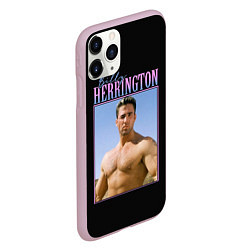 Чехол iPhone 11 Pro матовый Billy Herrington Photo, цвет: 3D-розовый — фото 2