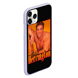 Чехол iPhone 11 Pro матовый Billy Herrington Aniki Билли, цвет: 3D-светло-сиреневый — фото 2