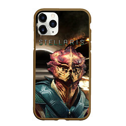 Чехол iPhone 11 Pro матовый STELLARIS СТЕЛЛАРИС, цвет: 3D-коричневый