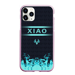 Чехол iPhone 11 Pro матовый Сяо Xiao Elements Genshin Impact, цвет: 3D-розовый
