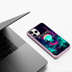 Чехол iPhone 11 Pro матовый WONDERLANDS Легендарный Лес, цвет: 3D-розовый — фото 2