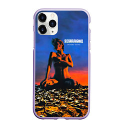 Чехол iPhone 11 Pro матовый Deadly Sting - Scorpions, цвет: 3D-светло-сиреневый