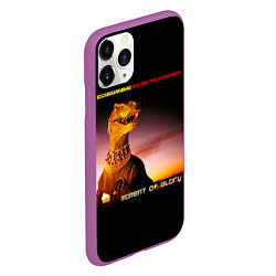 Чехол iPhone 11 Pro матовый DVD Moment Of Glory - Scorpions feat Berliner Phil, цвет: 3D-фиолетовый — фото 2