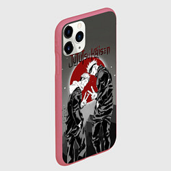 Чехол iPhone 11 Pro матовый МАГИЧЕСКАЯ БИТВА JUJUTSU KAISEN, цвет: 3D-малиновый — фото 2