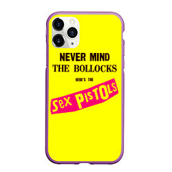 Чехол iPhone 11 Pro матовый Never Mind the Bollocks, Heres the Sex Pistols, цвет: 3D-фиолетовый