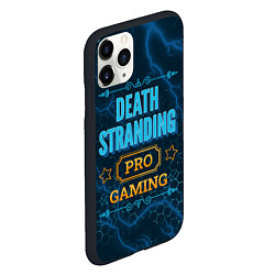 Чехол iPhone 11 Pro матовый Игра Death Stranding: PRO Gaming, цвет: 3D-черный — фото 2