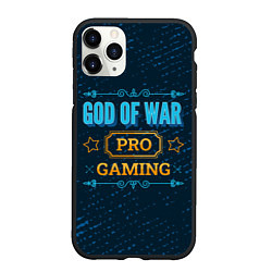 Чехол iPhone 11 Pro матовый Игра God of War: PRO Gaming, цвет: 3D-черный