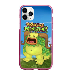 Чехол iPhone 11 Pro матовый My singing monsters Избалолист Entbrat, цвет: 3D-малиновый