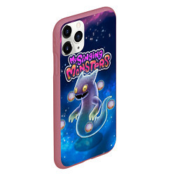 Чехол iPhone 11 Pro матовый My Singings monsters ВУЖАС GHAZT, цвет: 3D-малиновый — фото 2