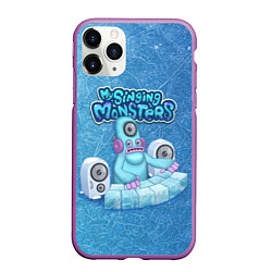 Чехол iPhone 11 Pro матовый My singing monsters ДИДЖ Deedge, цвет: 3D-фиолетовый