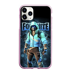 Чехол iPhone 11 Pro матовый Fortnite Surf Strider Кульный чувак Video game, цвет: 3D-розовый