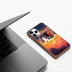 Чехол iPhone 11 Pro матовый Синомия - Love is war Госпожа Кагуя, цвет: 3D-коричневый — фото 2