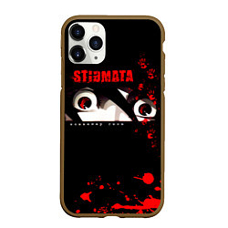 Чехол iPhone 11 Pro матовый Конвейер снов - Stigmata, цвет: 3D-коричневый