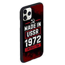 Чехол iPhone 11 Pro матовый Made In USSR 1972 Limited Edition, цвет: 3D-черный — фото 2