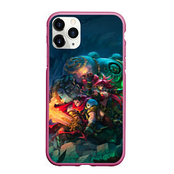 Чехол iPhone 11 Pro матовый Battle Chasers