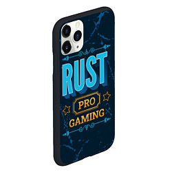 Чехол iPhone 11 Pro матовый Игра Rust: PRO Gaming, цвет: 3D-черный — фото 2