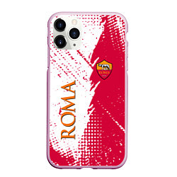 Чехол iPhone 11 Pro матовый Roma краска, цвет: 3D-розовый