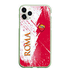 Чехол iPhone 11 Pro матовый Roma краска, цвет: 3D-салатовый