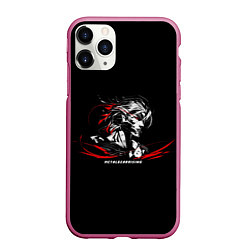 Чехол iPhone 11 Pro матовый METAL GEAR RISING: REVENGEANCE, цвет: 3D-малиновый