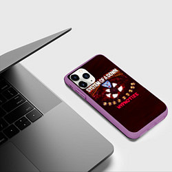 Чехол iPhone 11 Pro матовый Hypnotize - System of a Down, цвет: 3D-фиолетовый — фото 2