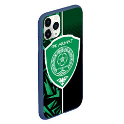 Чехол iPhone 11 Pro матовый ФК АХМАТ Sportwear, цвет: 3D-тёмно-синий — фото 2