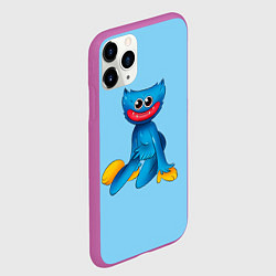 Чехол iPhone 11 Pro матовый POPPY PLAYTIME HAGGY WAGGY ПОППИ ПЛЕЙТАЙМ ХАГГИ ВА, цвет: 3D-фиолетовый — фото 2