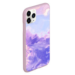 Чехол iPhone 11 Pro матовый Муссон Красок, цвет: 3D-розовый — фото 2